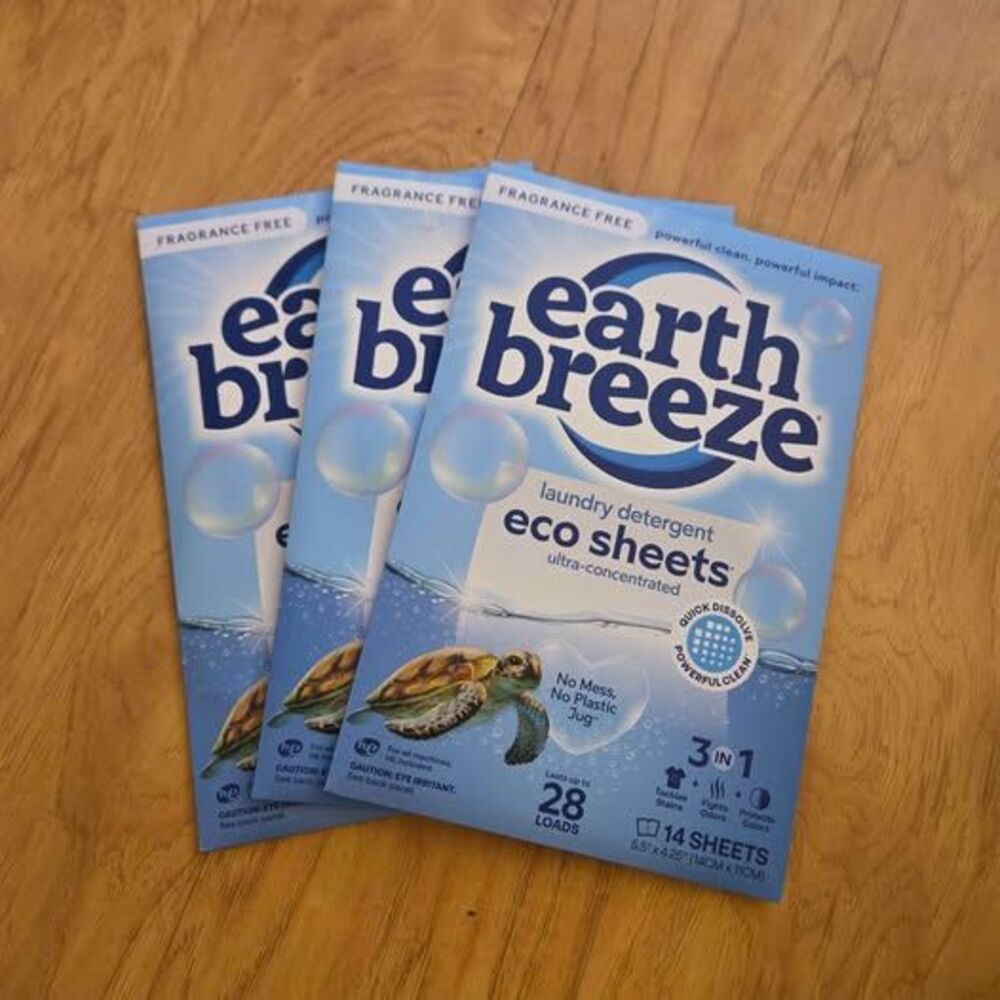 Earth Breeze Laundry Detergent Eco Sheets